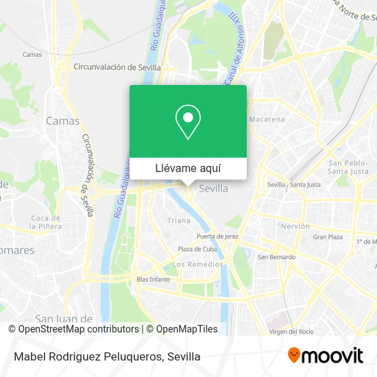 Mapa Mabel Rodriguez Peluqueros