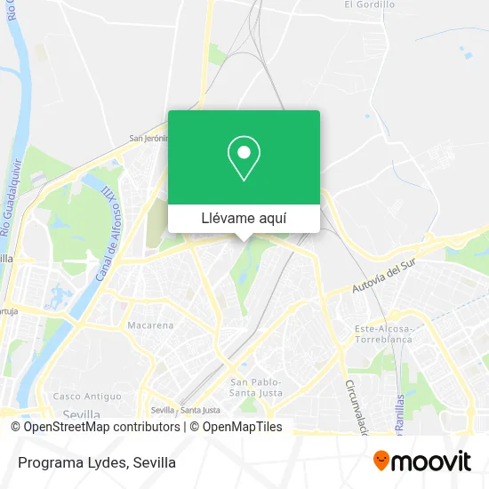 Mapa Programa Lydes