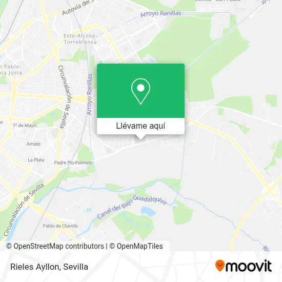Mapa Rieles Ayllon