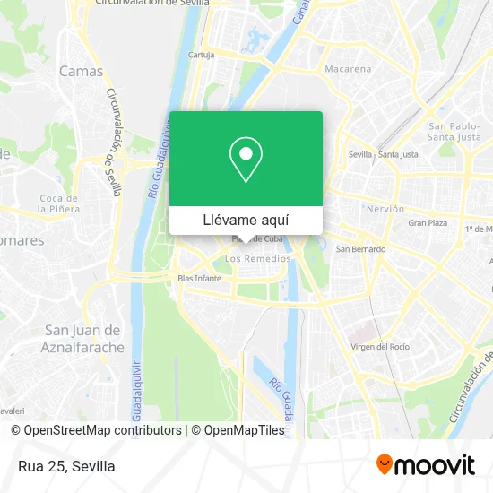 Mapa Rua 25