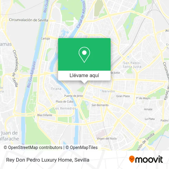 Mapa Rey Don Pedro Luxury Home