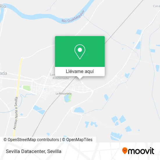 Mapa Sevilla Datacenter
