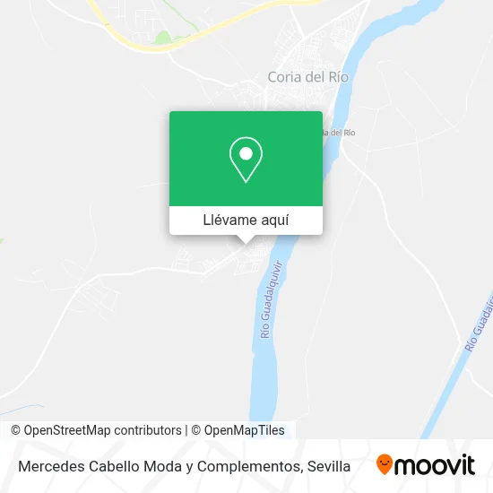 Mapa Mercedes Cabello Moda y Complementos