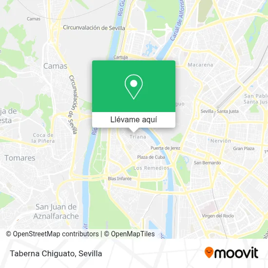 Mapa Taberna Chiguato