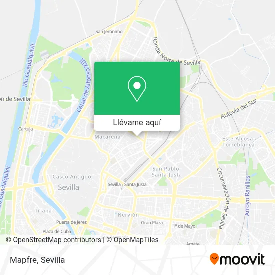 Mapa Mapfre