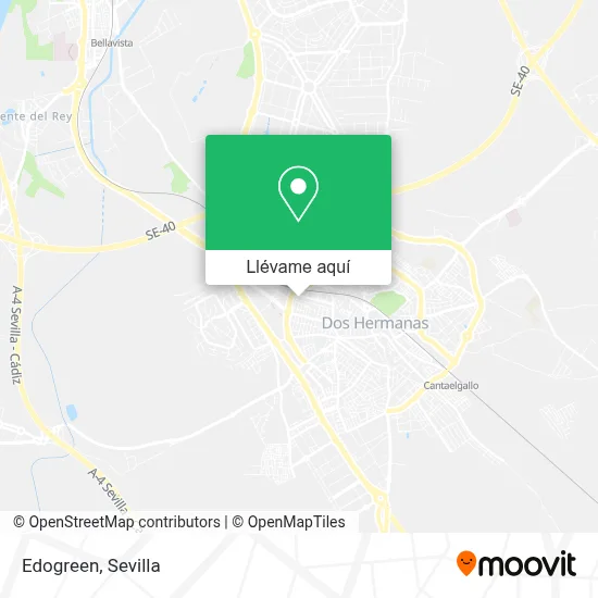 Mapa Edogreen
