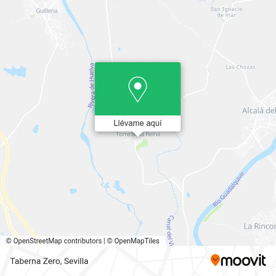 Mapa Taberna Zero