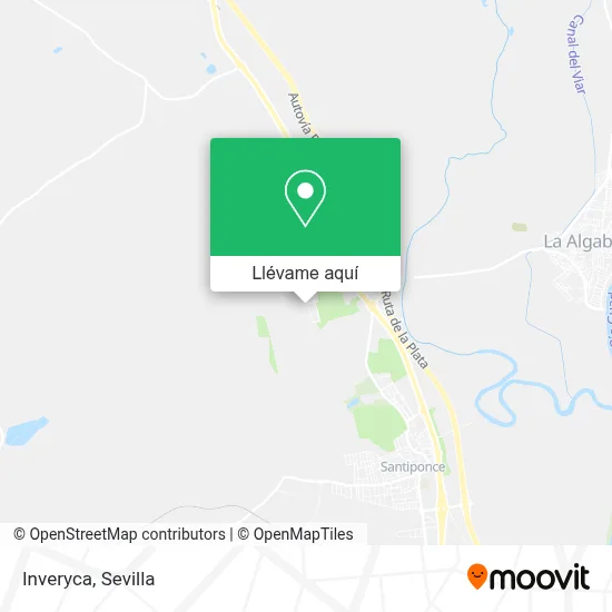 Mapa Inveryca