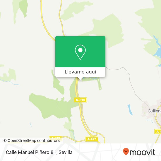 Mapa Calle Manuel Piñero 81