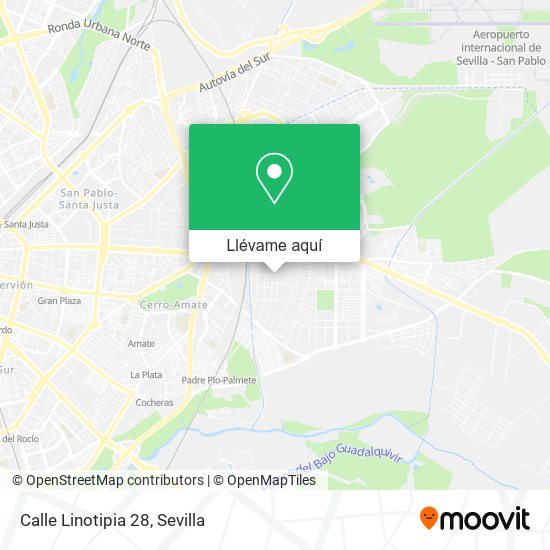 Mapa Calle Linotipia 28