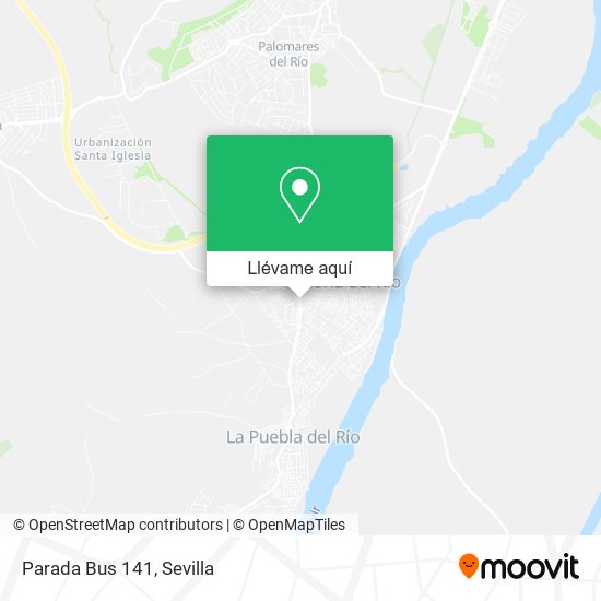 Mapa Parada Bus 141