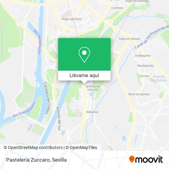 Mapa Pasteleria Zuccaro