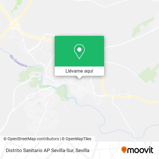 Mapa Distrito Sanitario AP Sevilla-Sur