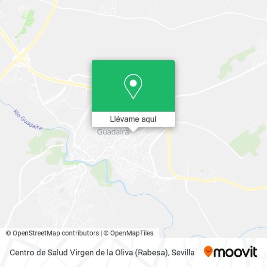 Mapa Centro de Salud Virgen de la Oliva (Rabesa)