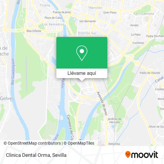 Mapa Clinica Dental Orma