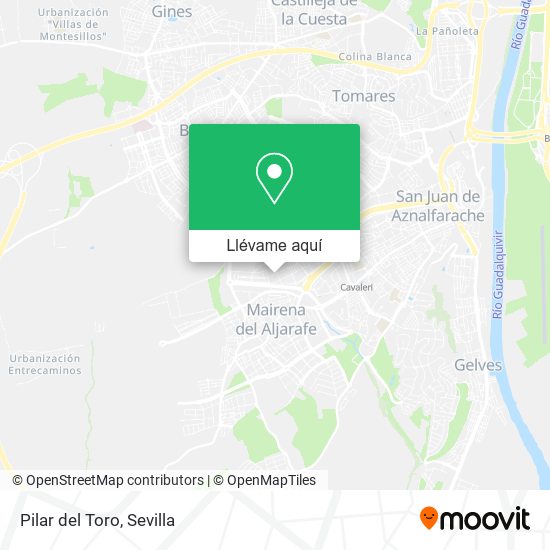 Mapa Pilar del Toro