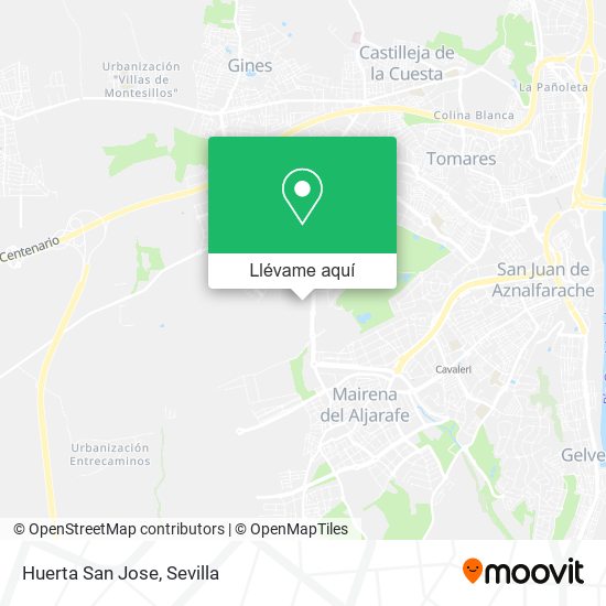 Mapa Huerta San Jose
