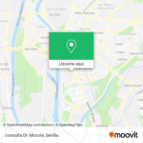 Mapa consulta Dr. Morote