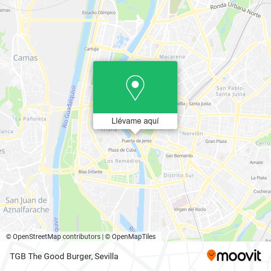 Mapa TGB The Good Burger