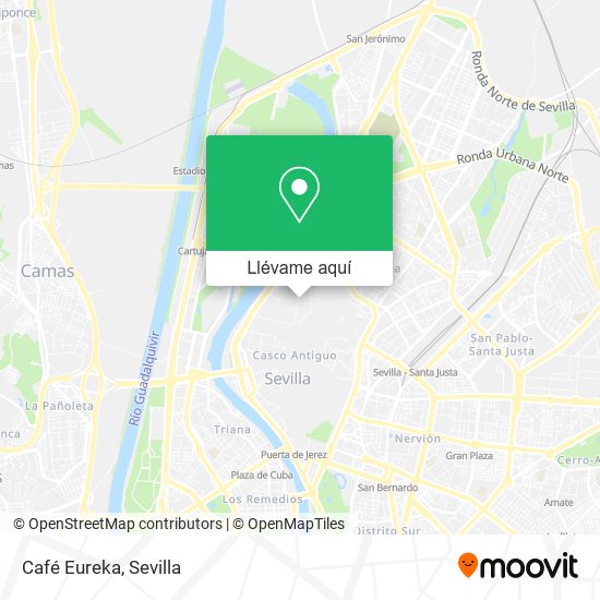 Mapa Café Eureka