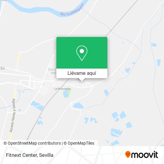 Mapa Fitnext Center
