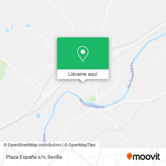 Mapa Plaza España s/n