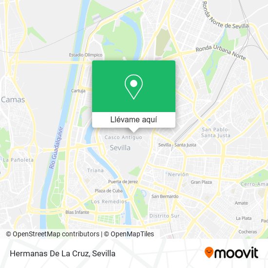 Mapa Hermanas De La Cruz