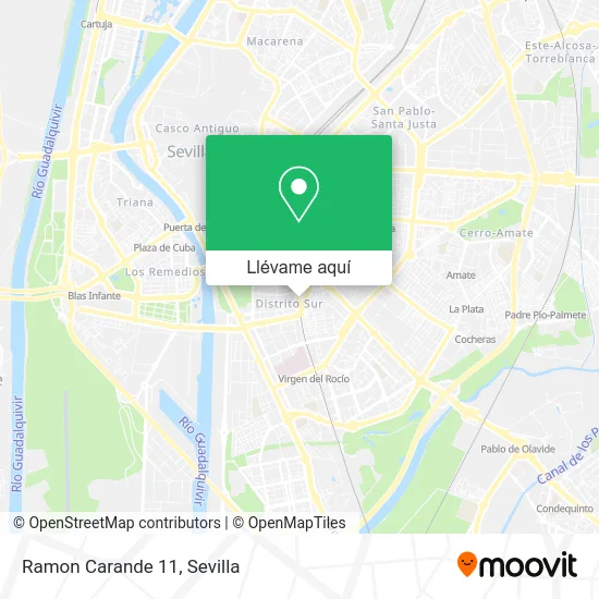 Mapa Ramon Carande 11