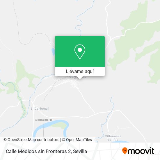Mapa Calle Medicos sin Fronteras 2