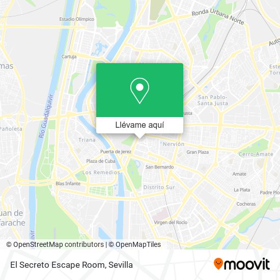 Mapa El Secreto Escape Room