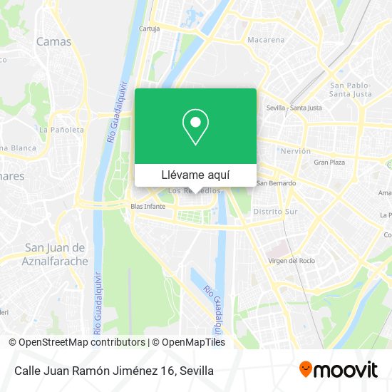 Mapa Calle Juan Ramón Jiménez 16