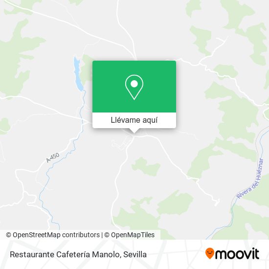 Mapa Restaurante Cafetería Manolo