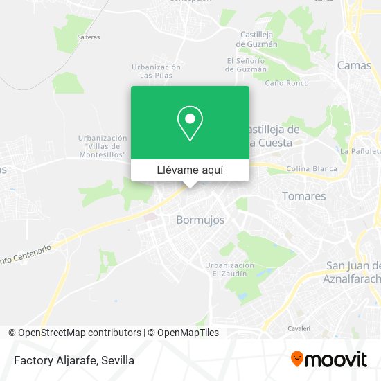 Mapa Factory Aljarafe