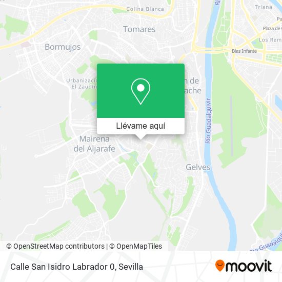 Mapa Calle San Isidro Labrador 0