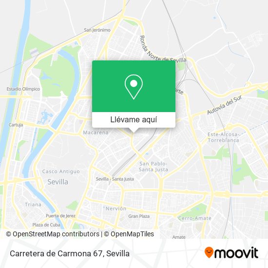 Mapa Carretera de Carmona 67