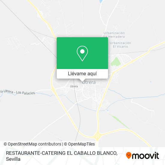 Mapa RESTAURANTE-CATERING EL CABALLO BLANCO