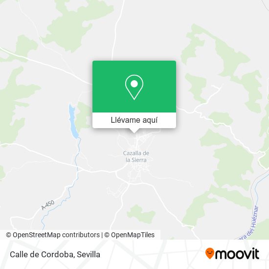 Mapa Calle de Cordoba