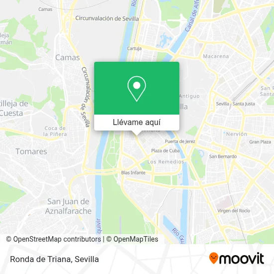 Mapa Ronda de Triana