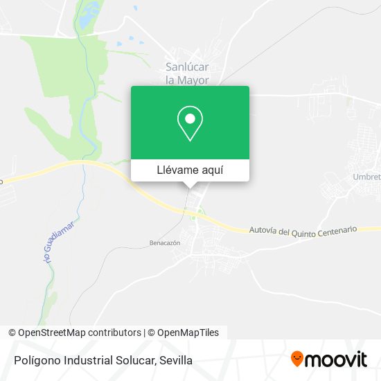 Mapa Polígono Industrial Solucar