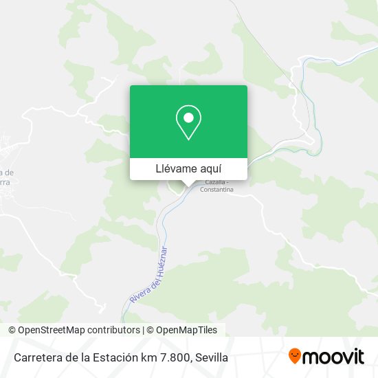 Mapa Carretera de la Estación km 7.800