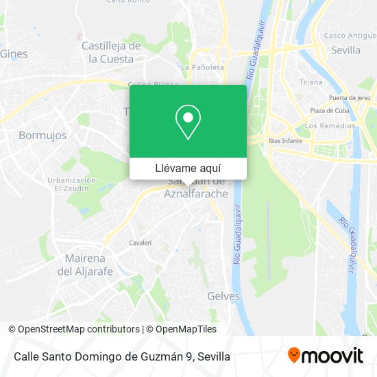 Mapa Calle Santo Domingo de Guzmán 9