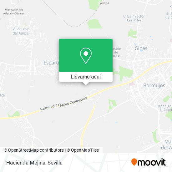 Mapa Hacienda Mejina
