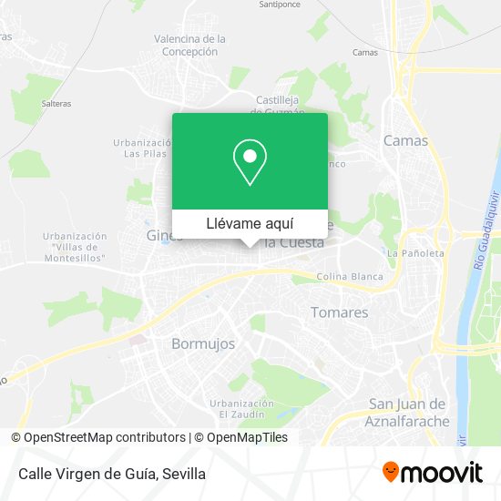 Mapa Calle Virgen de Guía
