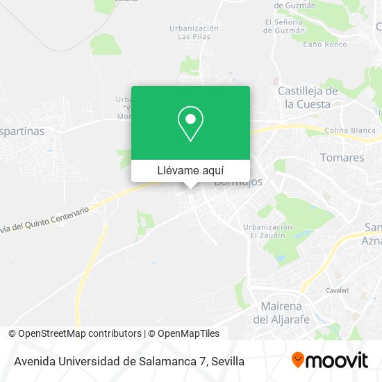 Mapa Avenida Universidad de Salamanca 7