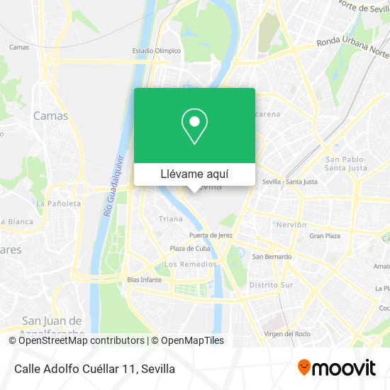 Mapa Calle Adolfo Cuéllar 11