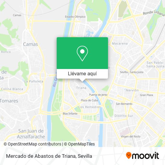 Mapa Mercado de Abastos de Triana