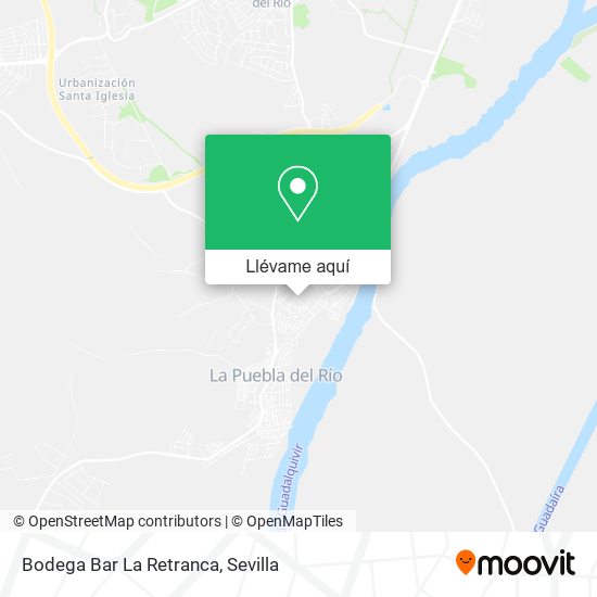 Mapa Bodega Bar La Retranca
