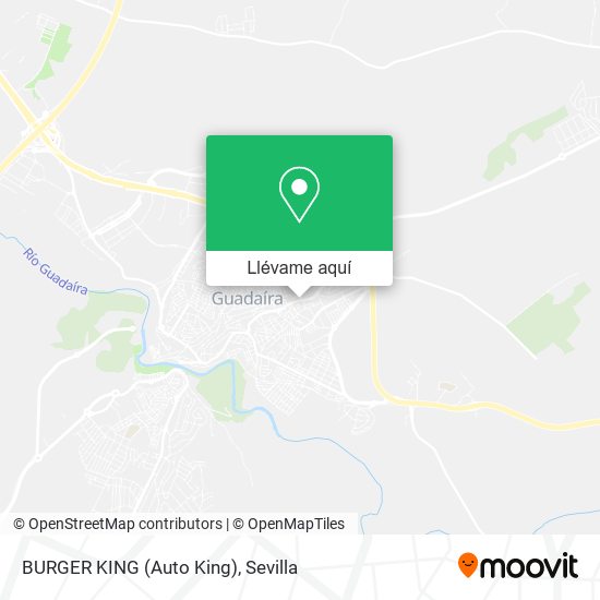 Mapa BURGER KING (Auto King)