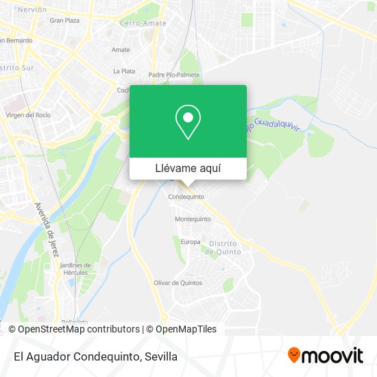 Mapa El Aguador Condequinto