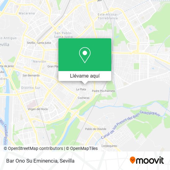 Mapa Bar Ono Su Eminencia